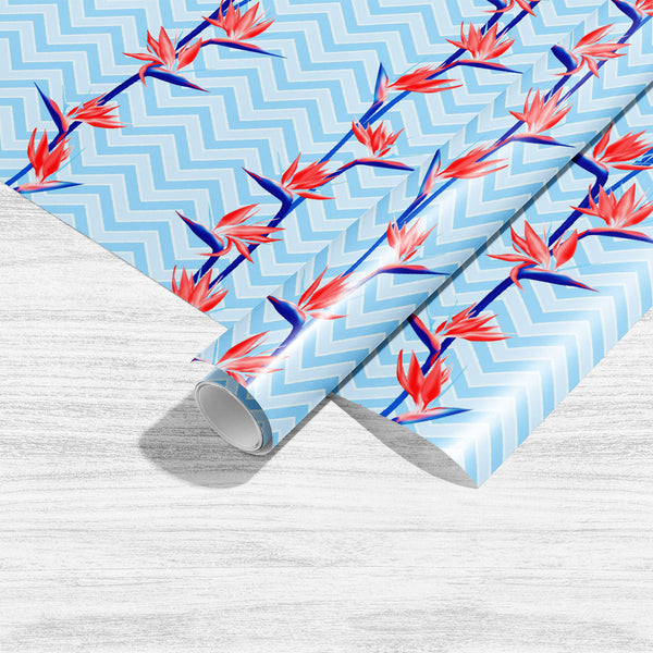 African Crane Flower Art & Craft Gift Wrapping Paper-Wrapping Papers-WRP_PP-IC 5016804 IC 5016804, African, Birds, Botanical, Floral, Flowers, Geometric, Geometric Abstraction, Illustrations, Modern Art, Nature, Patterns, Scenic, Signs, Signs and Symbols, Tropical, crane, flower, art, craft, gift, wrapping, paper, sheet, plain, smooth, effect, background, beautiful, bird, of, paradise, blooming, blossom, blue, color, cool, design, exotic, fabric, faded, fashionable, jungle, leaves, modern, natural, pattern,