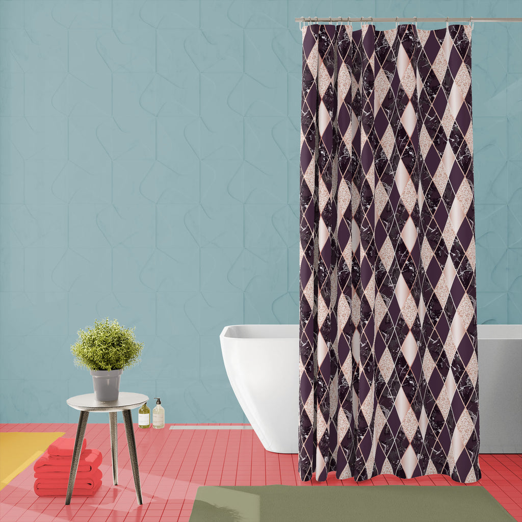 Marble Pattern with Pink Golden Lines Washable Waterproof Shower Curtain-Shower Curtains-CUR_SH_EL-IC 5016845 IC 5016845, Abstract Expressionism, Abstracts, Art and Paintings, Black, Black and White, Bling, Digital, Digital Art, Fashion, Geometric, Geometric Abstraction, Graphic, Illustrations, Kitchen, Marble, Marble and Stone, Modern Art, Patterns, Semi Abstract, Signs, Signs and Symbols, Metallic, pattern, with, pink, golden, lines, washable, waterproof, shower, curtain, seamless, abstract, background, g