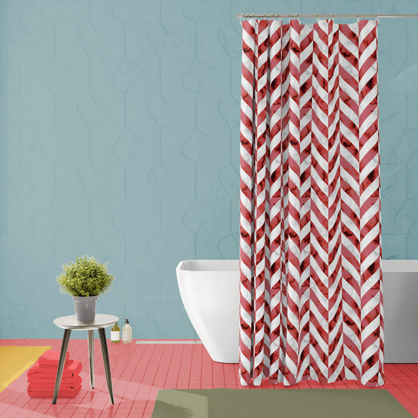 Herringbone Diagonal Style Washable Waterproof Shower Curtain-Shower Curtains-CUR_SH_EL-IC 5016877 IC 5016877, Abstract Expressionism, Abstracts, Adult, Beverage, Black and White, Bling, Digital, Digital Art, Fashion, French, Graphic, Herringbone, Illustrations, Kitchen, Marble, Marble and Stone, Modern Art, Nudes, Patterns, Semi Abstract, Signs, Signs and Symbols, White, diagonal, style, washable, waterproof, polyester, shower, curtain, eyelets, tile, pink, seamless, abstract, backdrop, background, contemp