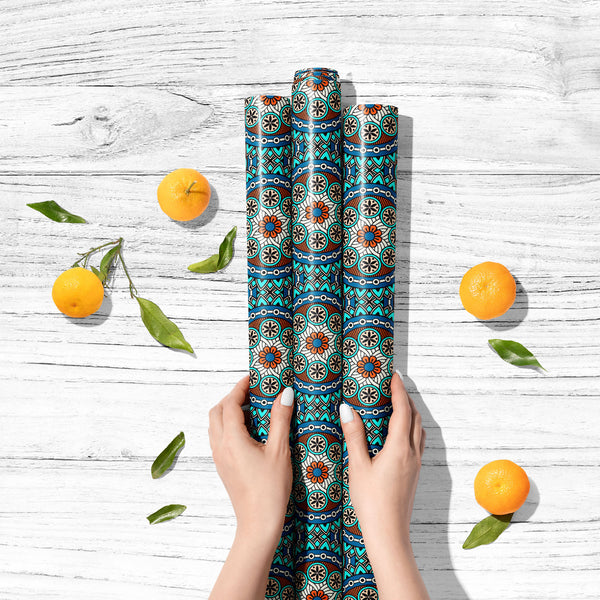 Abstract Mandala Pattern Art & Craft Gift Wrapping Paper-Wrapping Papers-WRP_PP-IC 5016881 IC 5016881, Abstract Expressionism, Abstracts, Art and Paintings, Bohemian, Botanical, Culture, Ethnic, Fashion, Floral, Flowers, Geometric, Geometric Abstraction, Illustrations, Indian, Mandala, Nature, Patterns, Retro, Semi Abstract, Signs, Signs and Symbols, Traditional, Tribal, Turkish, World Culture, abstract, pattern, art, craft, gift, wrapping, paper, sheet, plain, smooth, effect, arab, background, clown, color