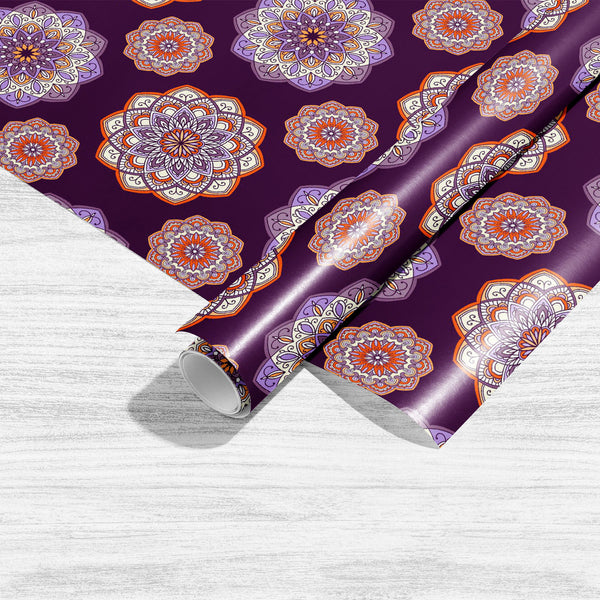 Floral Mandala Pattern Art & Craft Gift Wrapping Paper-Wrapping Papers-WRP_PP-IC 5017009 IC 5017009, Abstract Expressionism, Abstracts, Allah, Ancient, Arabic, Art and Paintings, Asian, Botanical, Circle, Culture, Decorative, Digital, Digital Art, Ethnic, Floral, Flowers, Geometric, Geometric Abstraction, Graphic, Hand Drawn, Historical, Illustrations, Indian, Islam, Mandala, Medieval, Moroccan, Nature, Patterns, Religion, Religious, Retro, Semi Abstract, Signs, Signs and Symbols, Traditional, Tribal, Turki