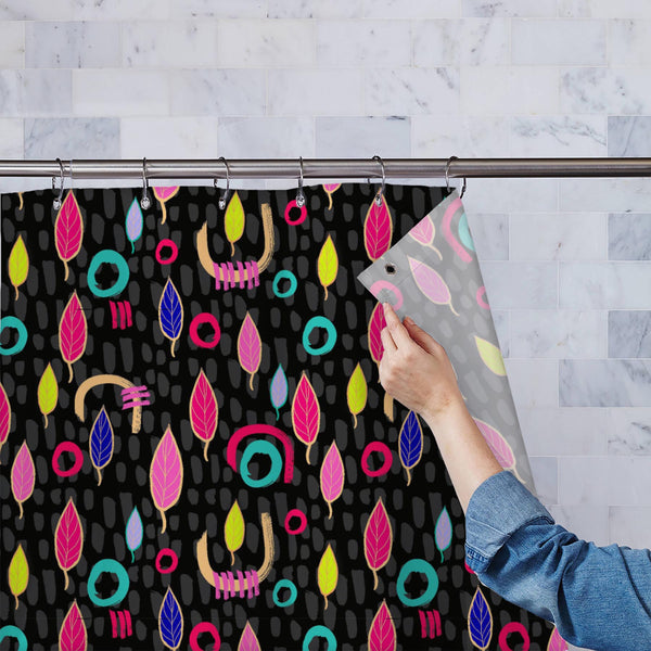 Geometric Pattern D58 Washable Waterproof Shower Curtain-Shower Curtains-CUR_SH_EL-IC 5017011 IC 5017011, 80s, 90s, Abstract Expressionism, Abstracts, Books, Digital, Digital Art, Fashion, Festivals and Occasions, Festive, Geometric, Geometric Abstraction, Graphic, Grid Art, Hipster, Illustrations, Patterns, Pop Art, Semi Abstract, Signs, Signs and Symbols, Sketches, Triangles, pattern, d58, washable, waterproof, polyester, shower, curtain, eyelets, abstract, backdrop, background, book, bright, chaotic, col