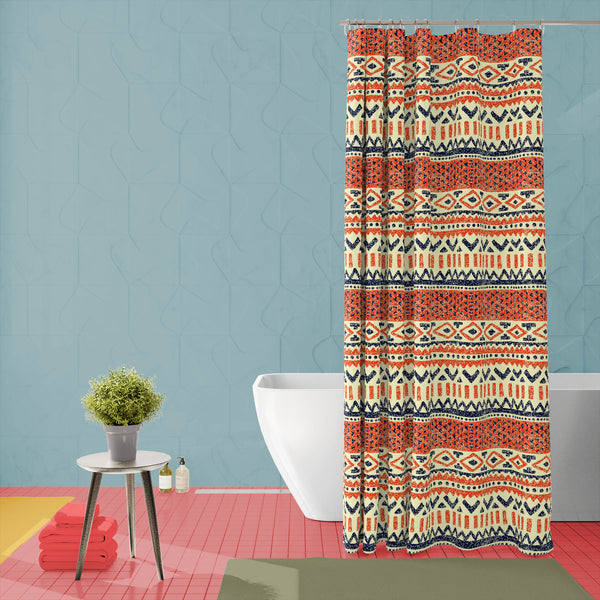 Abstract Grunge Ethnic Washable Waterproof Shower Curtain-Shower Curtains-CUR_SH_EL-IC 5017056 IC 5017056, Abstract Expressionism, Abstracts, African, Ancient, Art and Paintings, Aztec, Bohemian, Chevron, Culture, Damask, Digital, Digital Art, Ethnic, Fashion, Geometric, Geometric Abstraction, Graphic, Historical, Ikat, Illustrations, Indian, Medieval, Mexican, Modern Art, Patterns, Pets, Retro, Semi Abstract, Signs, Signs and Symbols, Tibetan Art, Traditional, Tribal, Vintage, World Culture, abstract, grun