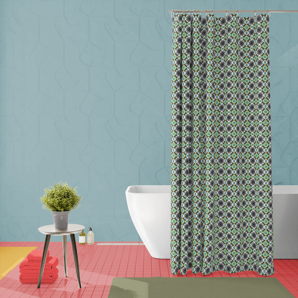 Turkish Motif Art Washable Waterproof Shower Curtain-Shower Curtains-CUR_SH_EL-IC 5017062 IC 5017062, Abstract Expressionism, Abstracts, African, Ancient, Art and Paintings, Black and White, Bohemian, Culture, Decorative, Ethnic, Geometric, Geometric Abstraction, Historical, Illustrations, Indian, Mandala, Medieval, Moroccan, Paisley, Patterns, Pets, Retro, Semi Abstract, Signs, Signs and Symbols, Traditional, Tribal, Turkish, Vintage, White, World Culture, motif, art, washable, waterproof, shower, curtain,