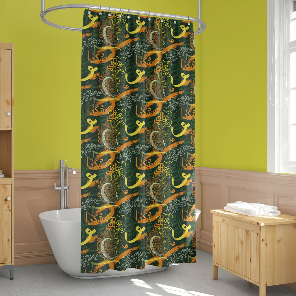 Traditional Ethnic Flowers Washable Waterproof Shower Curtain-Shower Curtains-CUR_SH_EL-IC 5017071 IC 5017071, Abstract Expressionism, Abstracts, Allah, Ancient, Arabic, Art and Paintings, Botanical, Calligraphy, Culture, Decorative, Ethnic, Floral, Flowers, Geometric, Geometric Abstraction, Historical, Holidays, Illustrations, Indian, Islam, Mandala, Medieval, Moroccan, Nature, Paisley, Patterns, Pets, Religion, Religious, Retro, Semi Abstract, Signs, Signs and Symbols, Traditional, Tribal, Turkish, Vintag