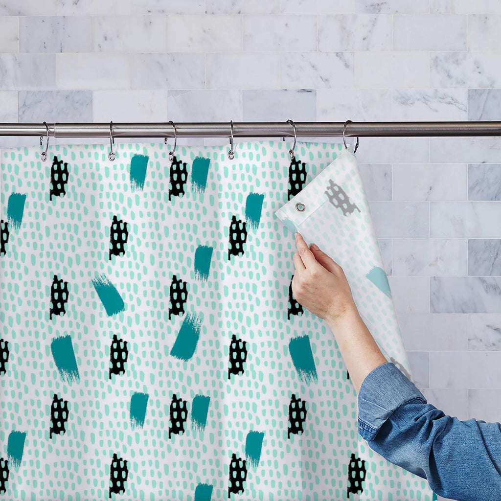 Hand-Drawn Shapes Washable Waterproof Shower Curtain-Shower Curtains-CUR_SH_EL-IC 5017099 IC 5017099, Abstract Expressionism, Abstracts, Animated Cartoons, Art and Paintings, Botanical, Caricature, Cartoons, Culture, Decorative, Digital, Digital Art, Dots, Drawing, Ethnic, Floral, Flowers, Geometric, Geometric Abstraction, Graphic, Illustrations, Modern Art, Nature, Patterns, Semi Abstract, Signs, Signs and Symbols, Splatter, Sports, Traditional, Tribal, World Culture, hand-drawn, shapes, washable, waterpro