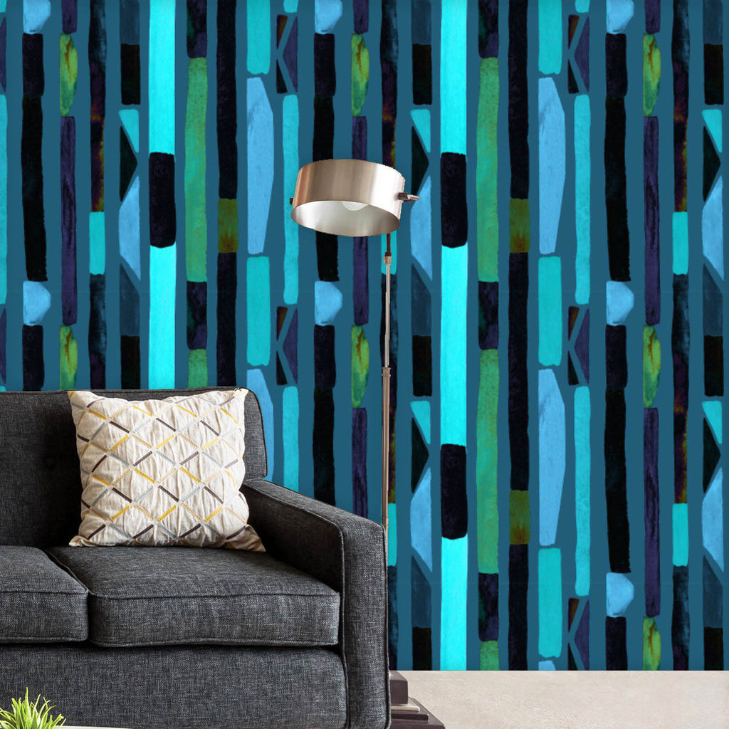 Indigo Blue Kaleidoscope Lines D2 Wallpaper Roll-Wallpapers Peel & Stick-WAL_PA-IC 5017123 IC 5017123, Abstract Expressionism, Abstracts, African, Art and Paintings, Cubism, Decorative, Digital, Digital Art, Drawing, Fashion, Geometric, Geometric Abstraction, Graphic, Illustrations, Modern Art, Patterns, Semi Abstract, Sketches, Stripes, Watercolour, indigo, blue, kaleidoscope, lines, d2, wallpaper, roll, abstract, acrylic, artistic, background, bauhaus, block, blot, contemporary, creative, cut, decoration,