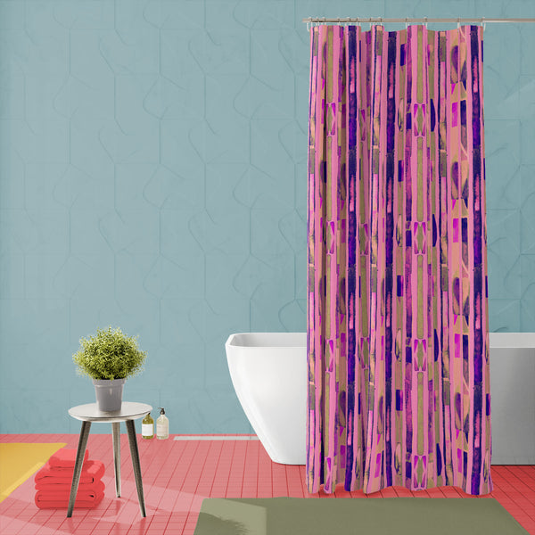 Bauhaus Pattern Stripes D3 Washable Waterproof Shower Curtain-Shower Curtains-CUR_SH_EL-IC 5017127 IC 5017127, Abstract Expressionism, Abstracts, Art and Paintings, Cubism, Digital, Digital Art, Drawing, Fashion, Geometric, Geometric Abstraction, Graphic, Illustrations, Modern Art, Patterns, Semi Abstract, Stripes, Watercolour, bauhaus, pattern, d3, washable, waterproof, polyester, shower, curtain, eyelets, abstract, artist, artistic, background, blot, color, colorful, contemporary, drawn, figure, freehand,