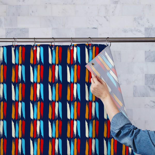 Ethnic Boho Tribal D3 Washable Waterproof Shower Curtain-Shower Curtains-CUR_SH_EL-IC 5017165 IC 5017165, Abstract Expressionism, Abstracts, African, American, Art and Paintings, Aztec, Culture, Decorative, Digital, Digital Art, Ethnic, Fashion, Folk Art, Geometric, Geometric Abstraction, Graphic, Illustrations, Indian, Mexican, Patterns, Retro, Semi Abstract, Signs, Signs and Symbols, Traditional, Tribal, World Culture, boho, d3, washable, waterproof, polyester, shower, curtain, eyelets, art, abstract, bac