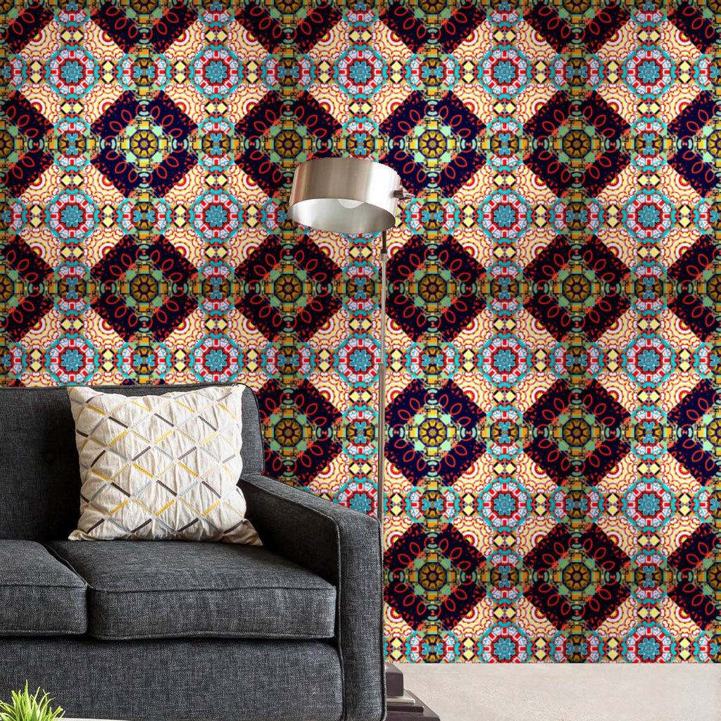 Abstract Geometric Pattern D24 Wallpaper Roll-Wallpapers Peel & Stick-WAL_PA-IC 5017168 IC 5017168, Abstract Expressionism, Abstracts, Ancient, Black, Black and White, Business, Culture, Ethnic, Geometric, Geometric Abstraction, Historical, Illustrations, Mandala, Medieval, Moroccan, Patterns, Portuguese, Semi Abstract, Signs, Signs and Symbols, Spanish, Traditional, Tribal, Vintage, World Culture, abstract, pattern, d24, wallpaper, roll, antique, arabesque, azulejo, background, brocade, ceramic, colorful, 