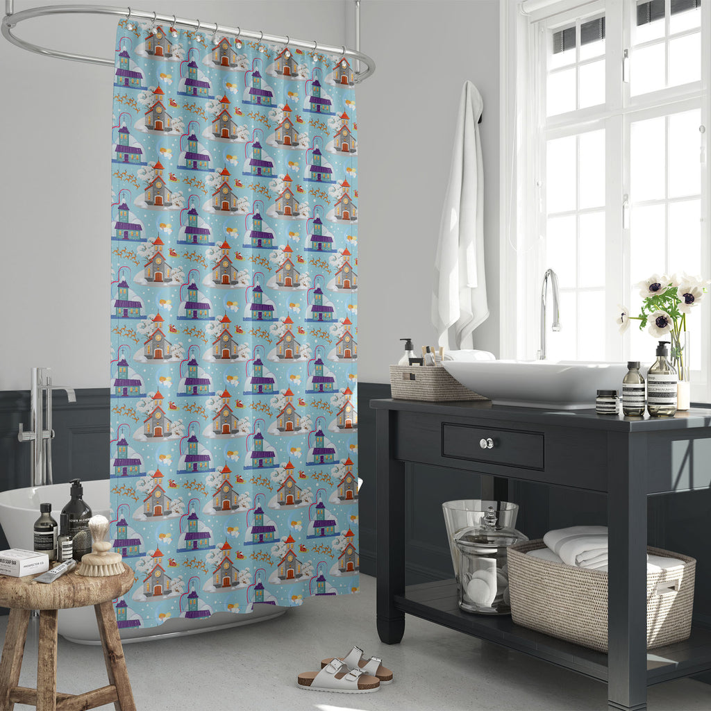 Merry Christmas and Happy New Year D2 Washable Waterproof Shower Curtain-Shower Curtains-CUR_SH_EL-IC 5017178 IC 5017178, Ancient, Architecture, Automobiles, Christianity, Cities, City Views, Historical, Holidays, Illustrations, Jesus, Landmarks, Landscapes, Medieval, Mother Mary, Patterns, Places, Religion, Religious, Scenic, Transportation, Travel, Vehicles, Vintage, merry, christmas, and, happy, new, year, d2, washable, waterproof, shower, curtain, advent, background, bethlehem, birth, building, capital,