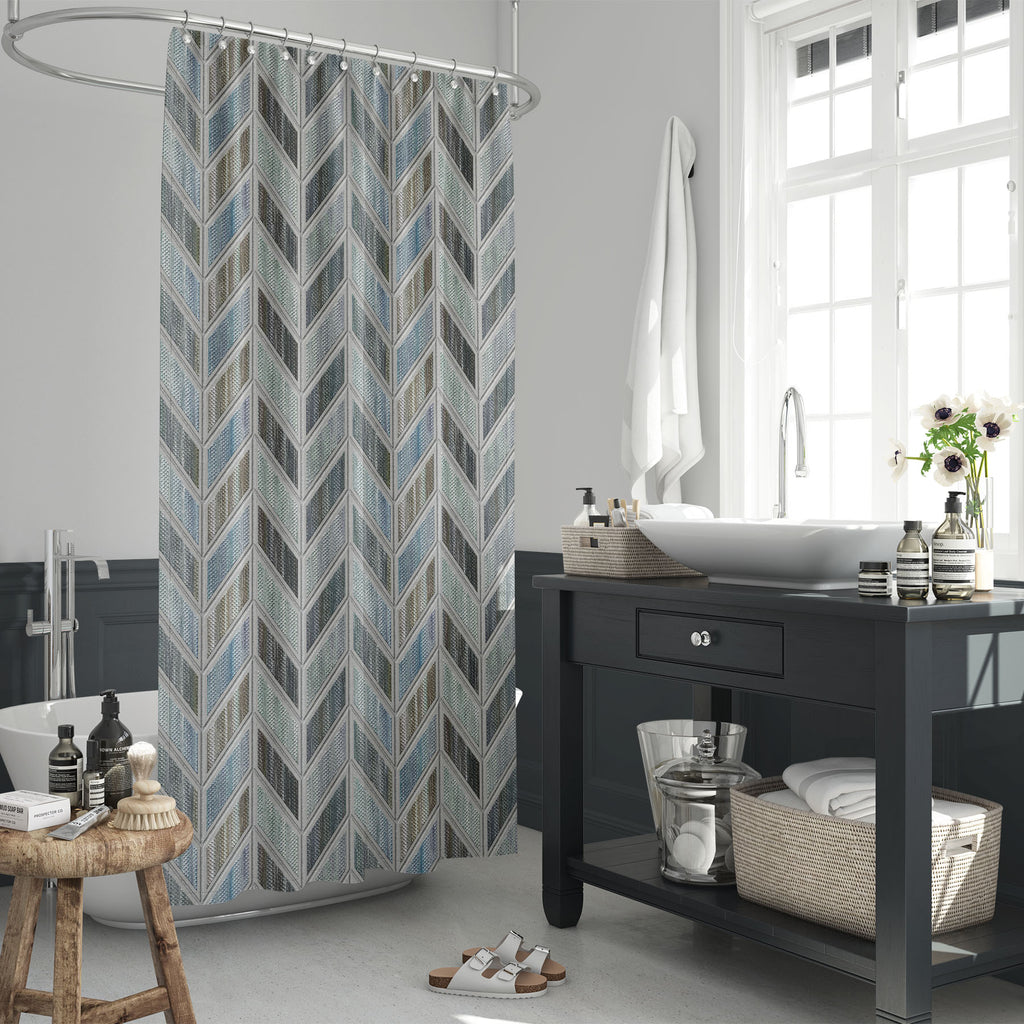 3D Chevron Grunge Washable Waterproof Shower Curtain-Shower Curtains-CUR_SH_EL-IC 5017262 IC 5017262, 3D, Ancient, Architecture, Art and Paintings, Black and White, Chevron, Culture, Digital, Digital Art, Ethnic, Geometric, Geometric Abstraction, Graphic, Historical, Illustrations, Medieval, Patterns, Traditional, Tribal, Vintage, White, Wooden, World Culture, grunge, washable, waterproof, shower, curtain, texture, illustration, antique, art, backdrop, background, brick, built, carved, cement, concrete, con