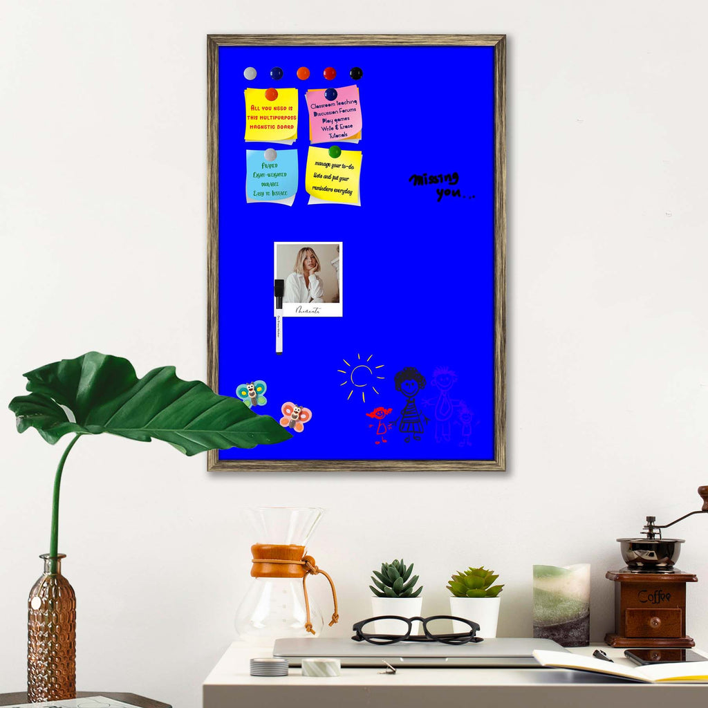Blues & Cyans Family Blue Colour Framed Magnetic Dry Erase Board | Combo with Magnet Buttons & Markers-Magnetic Boards Framed-MGB_FR-IC 5017298 IC 5017298, Family, Solid, blues, cyans, blue, colour, framed, magnetic, dry, erase, board, combo, with, magnet, buttons, markers, artzfolio, white board, whiteboard, dry erase board, magnetic board, magnetic whiteboard, small whiteboard, whiteboard for kids, whiteboard for teaching, white board 2x3, whiteboard with stand, large whiteboard, white board price, white 