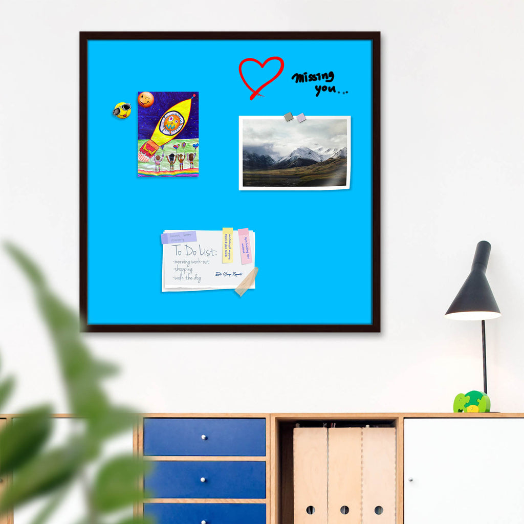 Blues & Cyans Family Deep Sky Blue Colour Framed Magnetic Dry Erase Board | Combo with Magnet Buttons & Markers-Magnetic Boards Framed-MGB_FR-IC 5017304 IC 5017304, Family, Solid, blues, cyans, deep, sky, blue, colour, framed, magnetic, dry, erase, board, combo, with, magnet, buttons, markers, artzfolio, white board, whiteboard, dry erase board, magnetic board, magnetic whiteboard, small whiteboard, whiteboard for kids, whiteboard for teaching, white board 2x3, whiteboard with stand, large whiteboard, white
