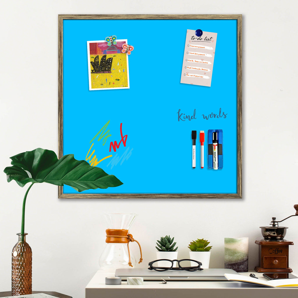 Blues & Cyans Family Deep Sky Blue Colour Framed Magnetic Dry Erase Board | Combo with Magnet Buttons & Markers-Magnetic Boards Framed-MGB_FR-IC 5017304 IC 5017304, Family, Solid, blues, cyans, deep, sky, blue, colour, framed, magnetic, dry, erase, board, combo, with, magnet, buttons, markers, artzfolio, white board, whiteboard, dry erase board, magnetic board, magnetic whiteboard, small whiteboard, whiteboard for kids, whiteboard for teaching, white board 2x3, whiteboard with stand, large whiteboard, white