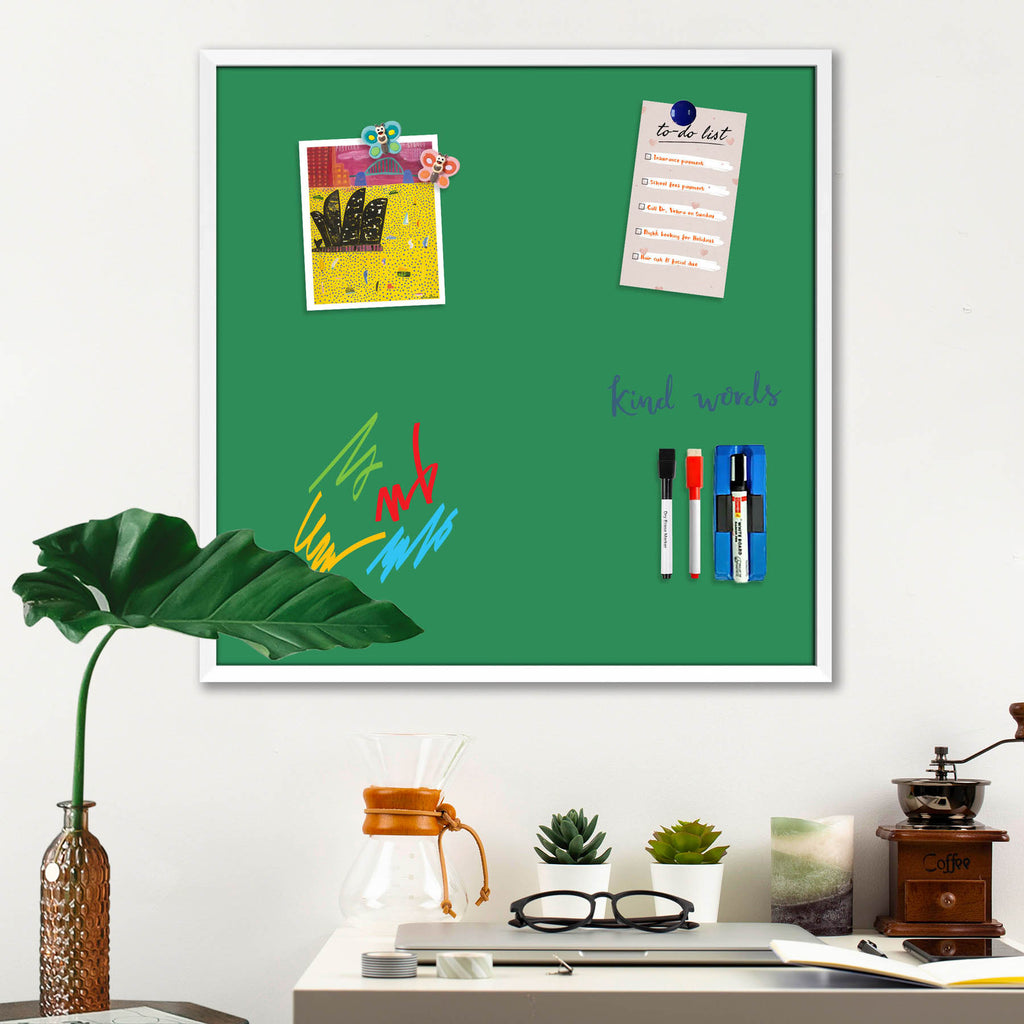 Greens Family Sea Green Colour Framed Magnetic Dry Erase Board | Combo with Magnet Buttons & Markers-Magnetic Boards Framed-MGB_FR-IC 5017356 IC 5017356, Family, Solid, greens, sea, green, colour, framed, magnetic, dry, erase, board, combo, with, magnet, buttons, markers, artzfolio, white board, whiteboard, dry erase board, magnetic board, magnetic whiteboard, small whiteboard, whiteboard for kids, whiteboard for teaching, white board 2x3, whiteboard with stand, large whiteboard, white board price, white bo