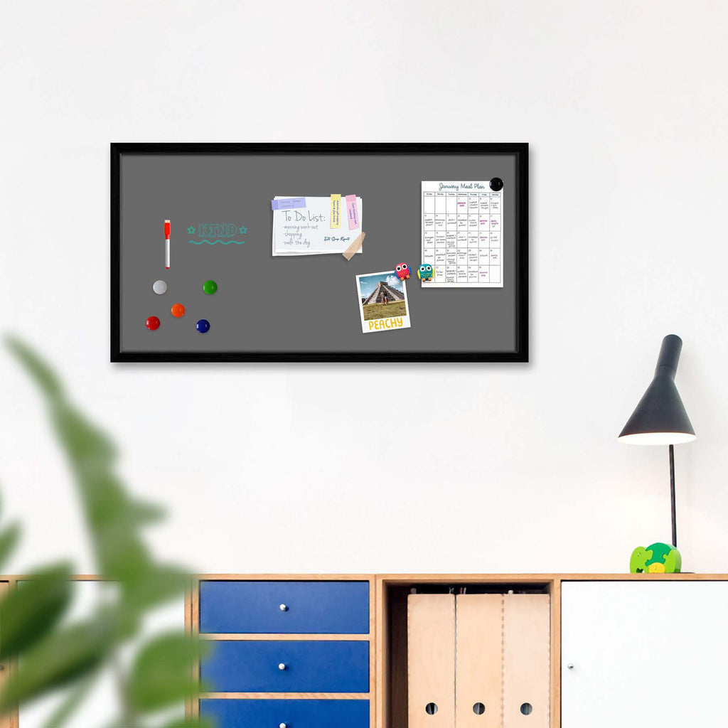 Greys Family Dim Gray Colour Framed Magnetic Dry Erase Board | Combo with Magnet Buttons & Markers-Magnetic Boards Framed-MGB_FR-IC 5017364 IC 5017364, Family, Solid, greys, dim, gray, colour, framed, magnetic, dry, erase, board, combo, with, magnet, buttons, markers, artzfolio, white board, whiteboard, dry erase board, magnetic board, magnetic whiteboard, small whiteboard, whiteboard for kids, whiteboard for teaching, white board 2x3, whiteboard with stand, large whiteboard, white board price, white board 