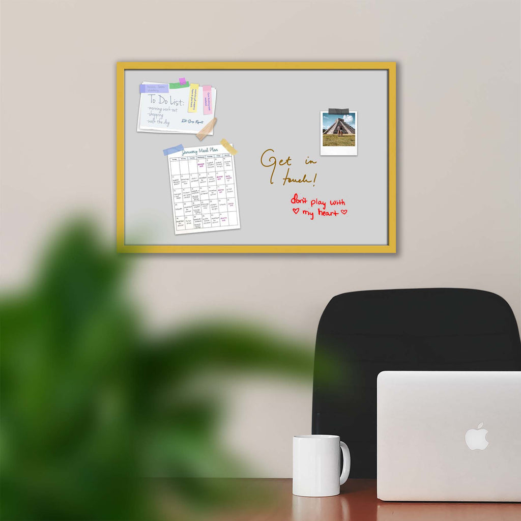 Greys Family Light Gray Colour Framed Magnetic Dry Erase Board | Combo with Magnet Buttons & Markers-Magnetic Boards Framed-MGB_FR-IC 5017367 IC 5017367, Family, Solid, greys, light, gray, colour, framed, magnetic, dry, erase, board, combo, with, magnet, buttons, markers, artzfolio, white board, whiteboard, dry erase board, magnetic board, magnetic whiteboard, small whiteboard, whiteboard for kids, whiteboard for teaching, white board 2x3, whiteboard with stand, large whiteboard, white board price, white bo