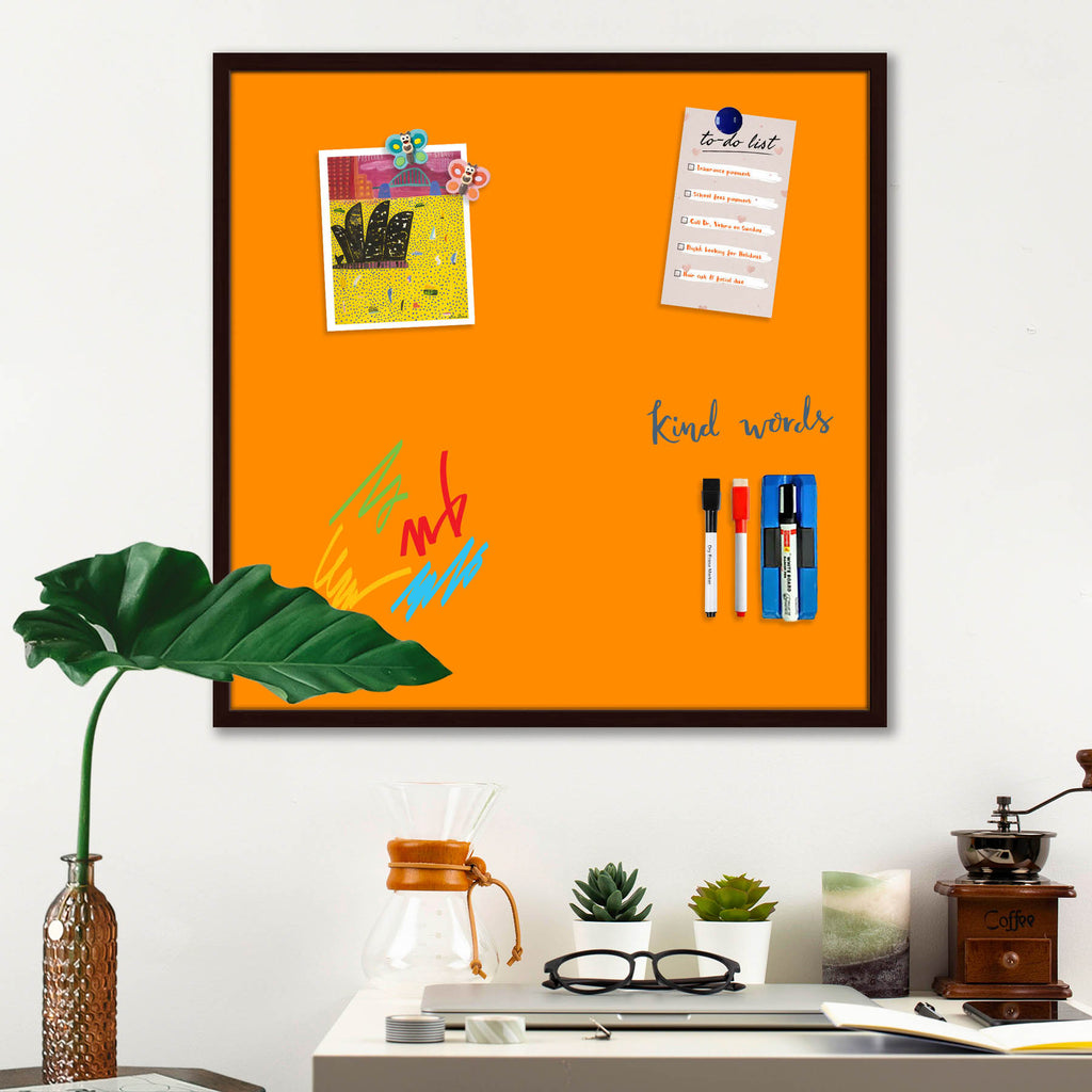 Oranges Family Dark Orange Colour Framed Magnetic Dry Erase Board | Combo with Magnet Buttons & Markers-Magnetic Boards Framed-MGB_FR-IC 5017373 IC 5017373, Family, Solid, oranges, dark, orange, colour, framed, magnetic, dry, erase, board, combo, with, magnet, buttons, markers, artzfolio, white board, whiteboard, dry erase board, magnetic board, magnetic whiteboard, small whiteboard, whiteboard for kids, whiteboard for teaching, white board 2x3, whiteboard with stand, large whiteboard, white board price, wh