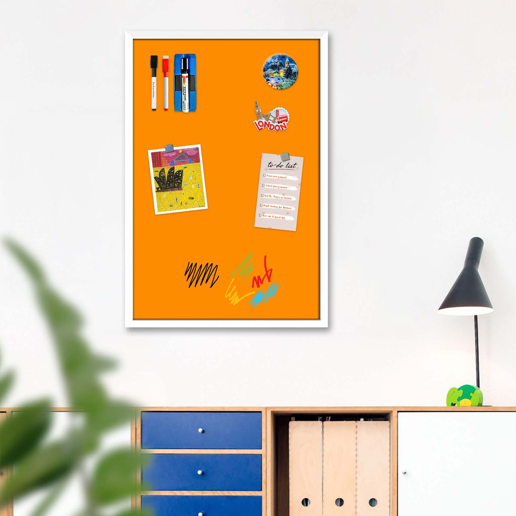 Oranges Family Dark Orange Colour Framed Magnetic Dry Erase Board | Combo with Magnet Buttons & Markers-Magnetic Boards Framed-MGB_FR-IC 5017373 IC 5017373, Family, Solid, oranges, dark, orange, colour, framed, magnetic, dry, erase, board, combo, with, magnet, buttons, markers, artzfolio, white board, whiteboard, dry erase board, magnetic board, magnetic whiteboard, small whiteboard, whiteboard for kids, whiteboard for teaching, white board 2x3, whiteboard with stand, large whiteboard, white board price, wh
