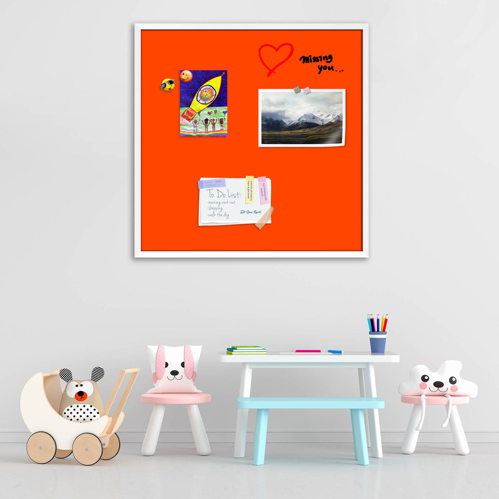 Oranges Family Orange Red Colour Framed Magnetic Dry Erase Board | Combo with Magnet Buttons & Markers-Magnetic Boards Framed-MGB_FR-IC 5017374 IC 5017374, Family, Solid, oranges, orange, red, colour, framed, magnetic, dry, erase, board, combo, with, magnet, buttons, markers, artzfolio, white board, whiteboard, dry erase board, magnetic board, magnetic whiteboard, small whiteboard, whiteboard for kids, whiteboard for teaching, white board 2x3, whiteboard with stand, large whiteboard, white board price, whit