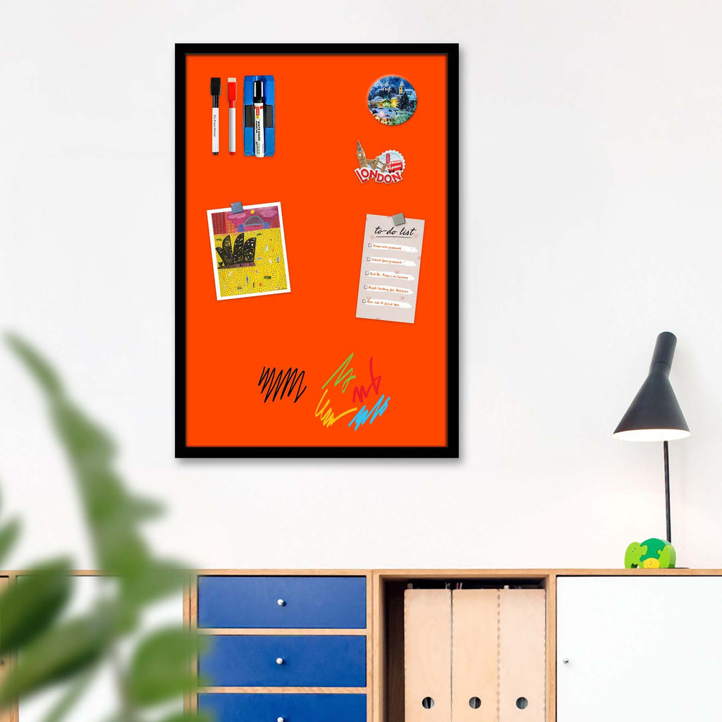 Oranges Family Orange Red Colour Framed Magnetic Dry Erase Board | Combo with Magnet Buttons & Markers-Magnetic Boards Framed-MGB_FR-IC 5017374 IC 5017374, Family, Solid, oranges, orange, red, colour, framed, magnetic, dry, erase, board, combo, with, magnet, buttons, markers, artzfolio, white board, whiteboard, dry erase board, magnetic board, magnetic whiteboard, small whiteboard, whiteboard for kids, whiteboard for teaching, white board 2x3, whiteboard with stand, large whiteboard, white board price, whit