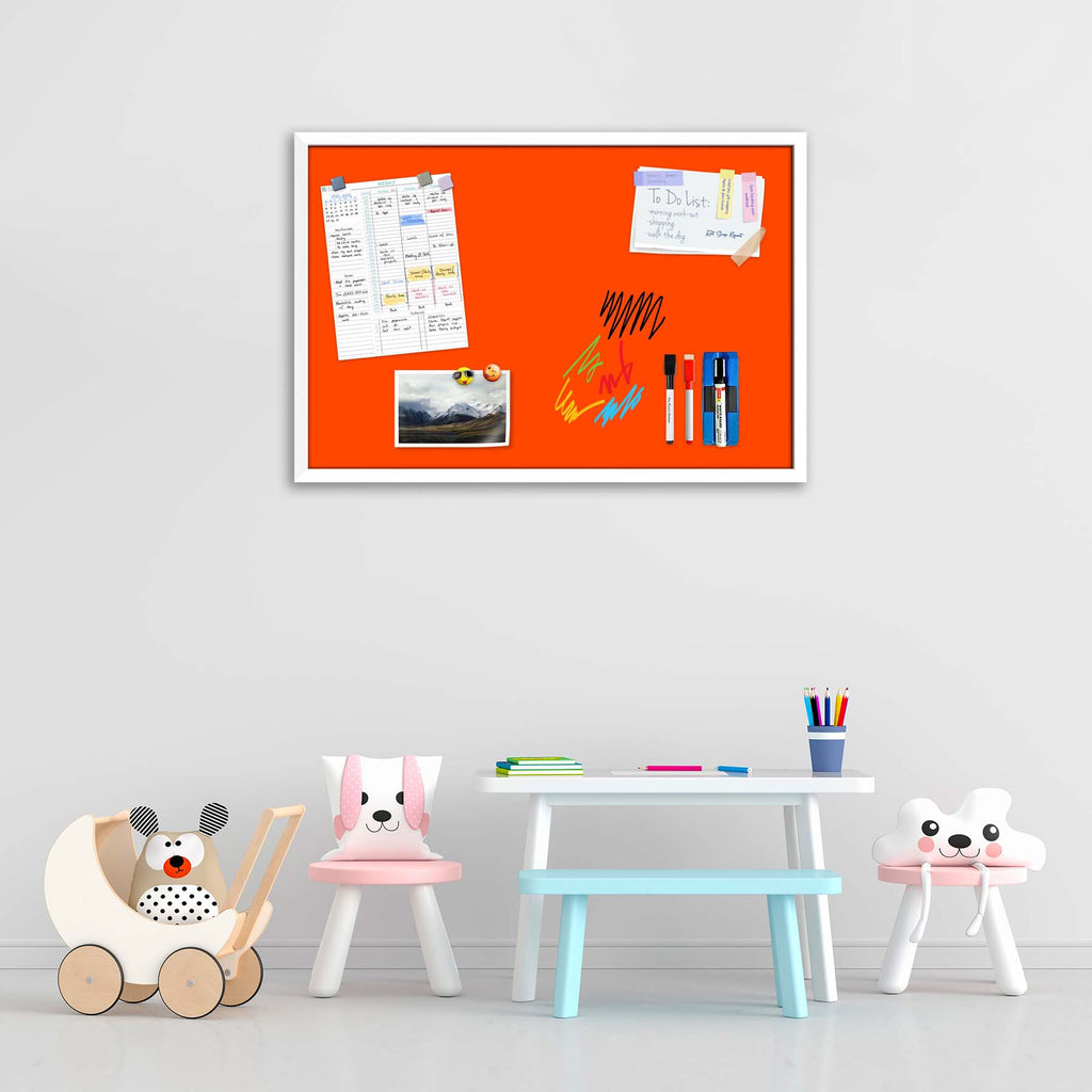Oranges Family Orange Red Colour Framed Magnetic Dry Erase Board | Combo with Magnet Buttons & Markers-Magnetic Boards Framed-MGB_FR-IC 5017374 IC 5017374, Family, Solid, oranges, orange, red, colour, framed, magnetic, dry, erase, board, combo, with, magnet, buttons, markers, artzfolio, white board, whiteboard, dry erase board, magnetic board, magnetic whiteboard, small whiteboard, whiteboard for kids, whiteboard for teaching, white board 2x3, whiteboard with stand, large whiteboard, white board price, whit
