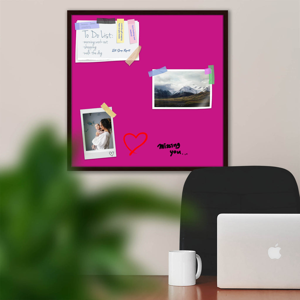 Pinks Family Medium Violet Red Colour Framed Magnetic Dry Erase Board | Combo with Magnet Buttons & Markers-Magnetic Boards Framed-MGB_FR-IC 5017380 IC 5017380, Family, Solid, pinks, medium, violet, red, colour, framed, magnetic, dry, erase, board, combo, with, magnet, buttons, markers, artzfolio, white board, whiteboard, dry erase board, magnetic board, magnetic whiteboard, small whiteboard, whiteboard for kids, whiteboard for teaching, white board 2x3, whiteboard with stand, large whiteboard, white board 