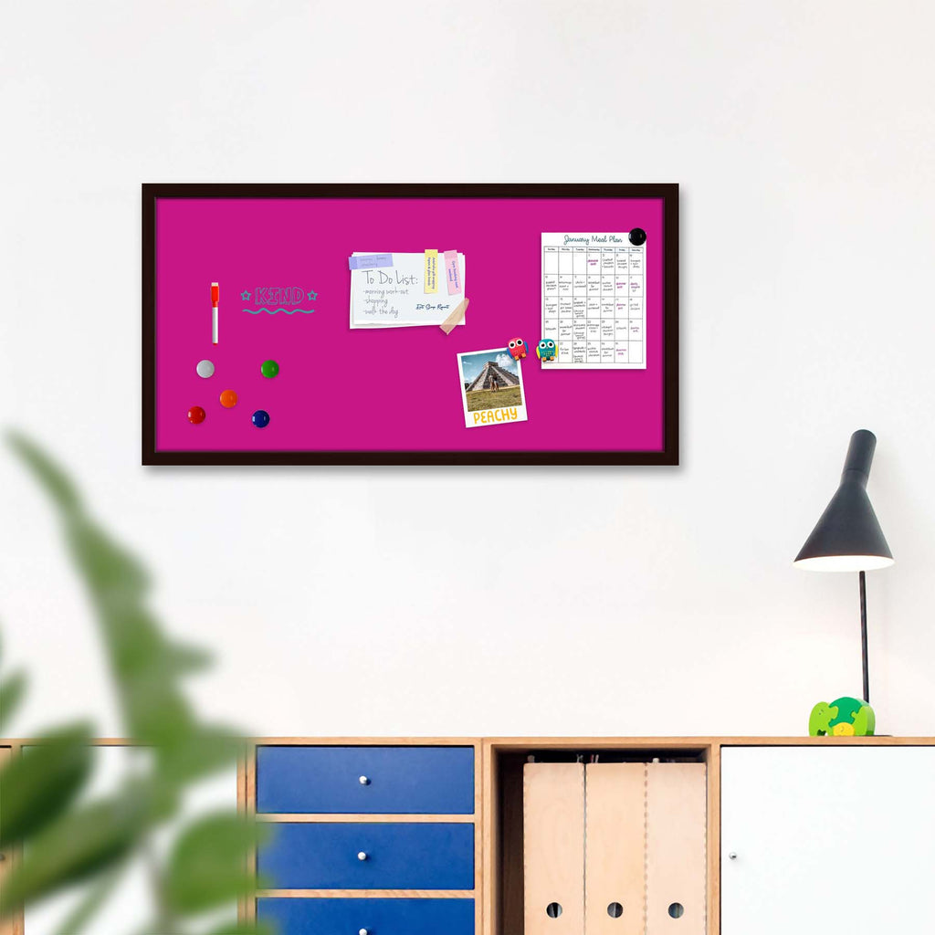 Pinks Family Medium Violet Red Colour Framed Magnetic Dry Erase Board | Combo with Magnet Buttons & Markers-Magnetic Boards Framed-MGB_FR-IC 5017380 IC 5017380, Family, Solid, pinks, medium, violet, red, colour, framed, magnetic, dry, erase, board, combo, with, magnet, buttons, markers, artzfolio, white board, whiteboard, dry erase board, magnetic board, magnetic whiteboard, small whiteboard, whiteboard for kids, whiteboard for teaching, white board 2x3, whiteboard with stand, large whiteboard, white board 