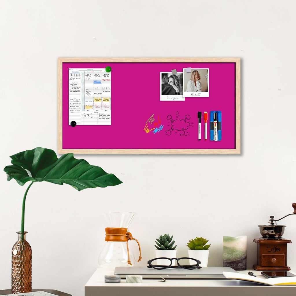 Pinks Family Medium Violet Red Colour Framed Magnetic Dry Erase Board | Combo with Magnet Buttons & Markers-Magnetic Boards Framed-MGB_FR-IC 5017380 IC 5017380, Family, Solid, pinks, medium, violet, red, colour, framed, magnetic, dry, erase, board, combo, with, magnet, buttons, markers, artzfolio, white board, whiteboard, dry erase board, magnetic board, magnetic whiteboard, small whiteboard, whiteboard for kids, whiteboard for teaching, white board 2x3, whiteboard with stand, large whiteboard, white board 