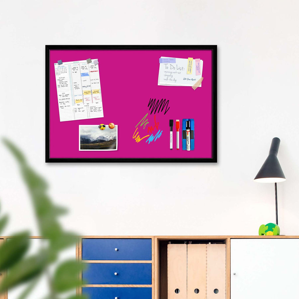 Pinks Family Medium Violet Red Colour Framed Magnetic Dry Erase Board | Combo with Magnet Buttons & Markers-Magnetic Boards Framed-MGB_FR-IC 5017380 IC 5017380, Family, Solid, pinks, medium, violet, red, colour, framed, magnetic, dry, erase, board, combo, with, magnet, buttons, markers, artzfolio, white board, whiteboard, dry erase board, magnetic board, magnetic whiteboard, small whiteboard, whiteboard for kids, whiteboard for teaching, white board 2x3, whiteboard with stand, large whiteboard, white board 