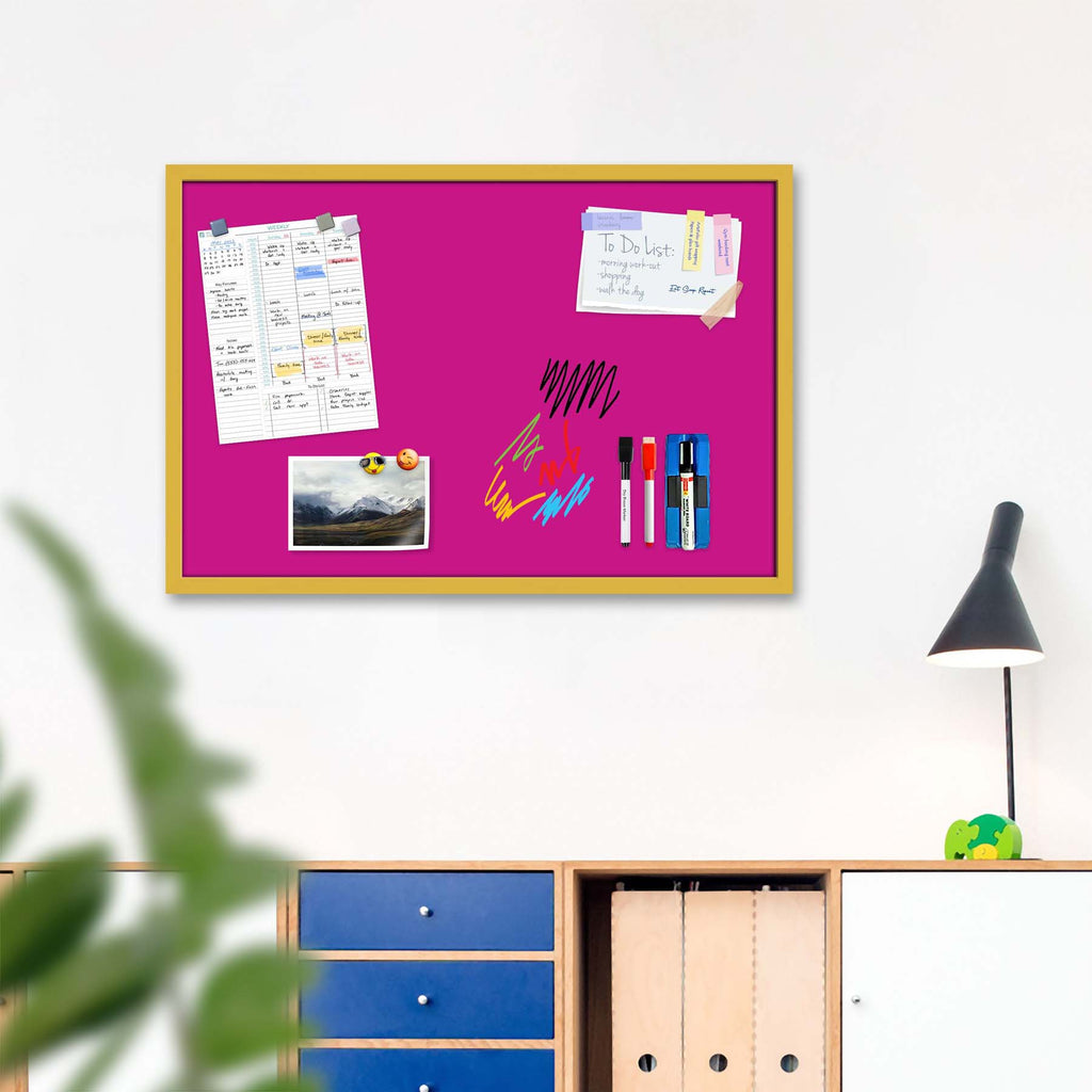 Pinks Family Medium Violet Red Colour Framed Magnetic Dry Erase Board | Combo with Magnet Buttons & Markers-Magnetic Boards Framed-MGB_FR-IC 5017380 IC 5017380, Family, Solid, pinks, medium, violet, red, colour, framed, magnetic, dry, erase, board, combo, with, magnet, buttons, markers, artzfolio, white board, whiteboard, dry erase board, magnetic board, magnetic whiteboard, small whiteboard, whiteboard for kids, whiteboard for teaching, white board 2x3, whiteboard with stand, large whiteboard, white board 