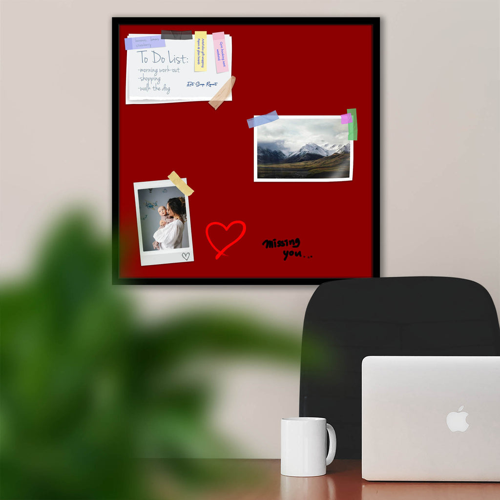 Reds Family Dark Red Colour Framed Magnetic Dry Erase Board | Combo with Magnet Buttons & Markers-Magnetic Boards Framed-MGB_FR-IC 5017403 IC 5017403, Family, Solid, reds, dark, red, colour, framed, magnetic, dry, erase, board, combo, with, magnet, buttons, markers, artzfolio, white board, whiteboard, dry erase board, magnetic board, magnetic whiteboard, small whiteboard, whiteboard for kids, whiteboard for teaching, white board 2x3, whiteboard with stand, large whiteboard, white board price, white board am