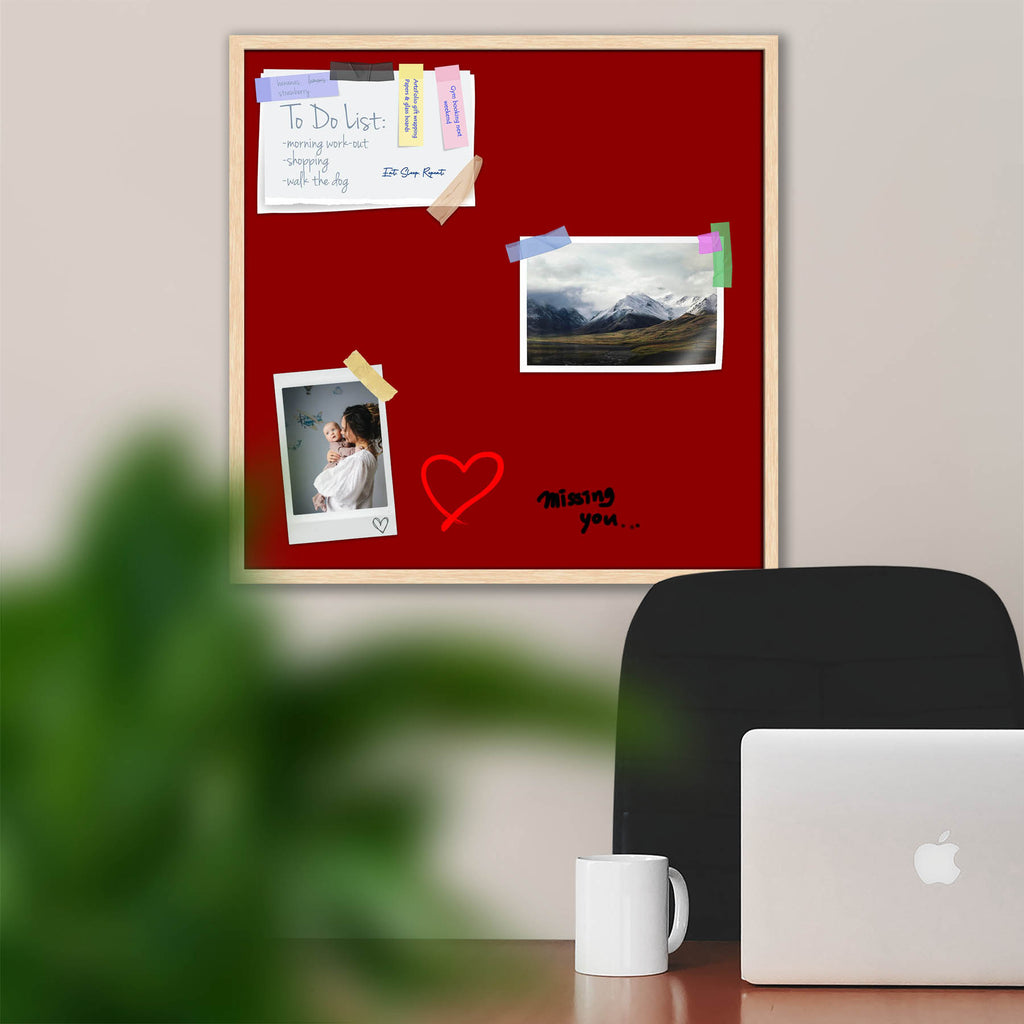 Reds Family Dark Red Colour Framed Magnetic Dry Erase Board | Combo with Magnet Buttons & Markers-Magnetic Boards Framed-MGB_FR-IC 5017403 IC 5017403, Family, Solid, reds, dark, red, colour, framed, magnetic, dry, erase, board, combo, with, magnet, buttons, markers, artzfolio, white board, whiteboard, dry erase board, magnetic board, magnetic whiteboard, small whiteboard, whiteboard for kids, whiteboard for teaching, white board 2x3, whiteboard with stand, large whiteboard, white board price, white board am