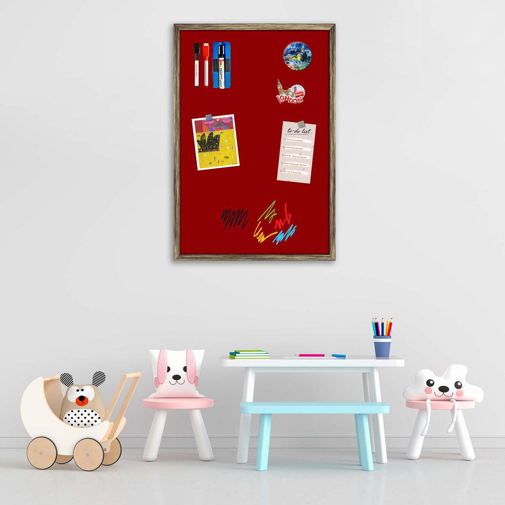 Reds Family Dark Red Colour Framed Magnetic Dry Erase Board | Combo with Magnet Buttons & Markers-Magnetic Boards Framed-MGB_FR-IC 5017403 IC 5017403, Family, Solid, reds, dark, red, colour, framed, magnetic, dry, erase, board, combo, with, magnet, buttons, markers, artzfolio, white board, whiteboard, dry erase board, magnetic board, magnetic whiteboard, small whiteboard, whiteboard for kids, whiteboard for teaching, white board 2x3, whiteboard with stand, large whiteboard, white board price, white board am