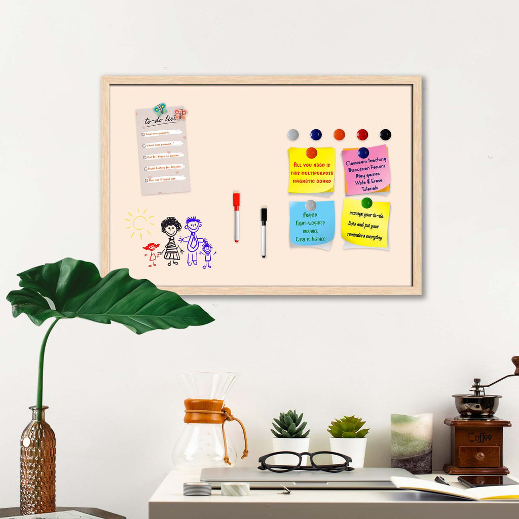 Whites Family Antique White Colour Framed Magnetic Dry Erase Board | Combo with Magnet Buttons & Markers-Magnetic Boards Framed-MGB_FR-IC 5017412 IC 5017412, Black and White, Family, Solid, White, whites, antique, colour, framed, magnetic, dry, erase, board, combo, with, magnet, buttons, markers, artzfolio, white board, whiteboard, dry erase board, magnetic board, magnetic whiteboard, small whiteboard, whiteboard for kids, whiteboard for teaching, white board 2x3, whiteboard with stand, large whiteboard, wh
