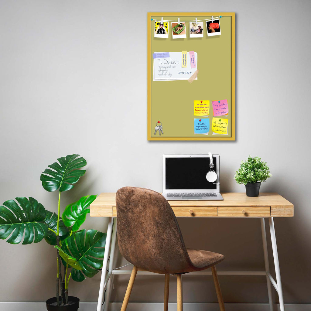 Yellows Family Dark Khaki Colour Bulletin Board Notice Pin Board Soft Board | Framed-Bulletin Boards Framed-BLB_FR-IC 5017428 IC 5017428, Family, Solid, yellows, dark, khaki, colour, bulletin, board, notice, pin, soft, framed, artzfolio, bulletin board, pin board, notice board, soft board, vision board, display board, study board, pin up board, cork board, printed bulletin board, framed bulletin board, pin board for study room, notice board for study room, soft board for study room, notice board for office,