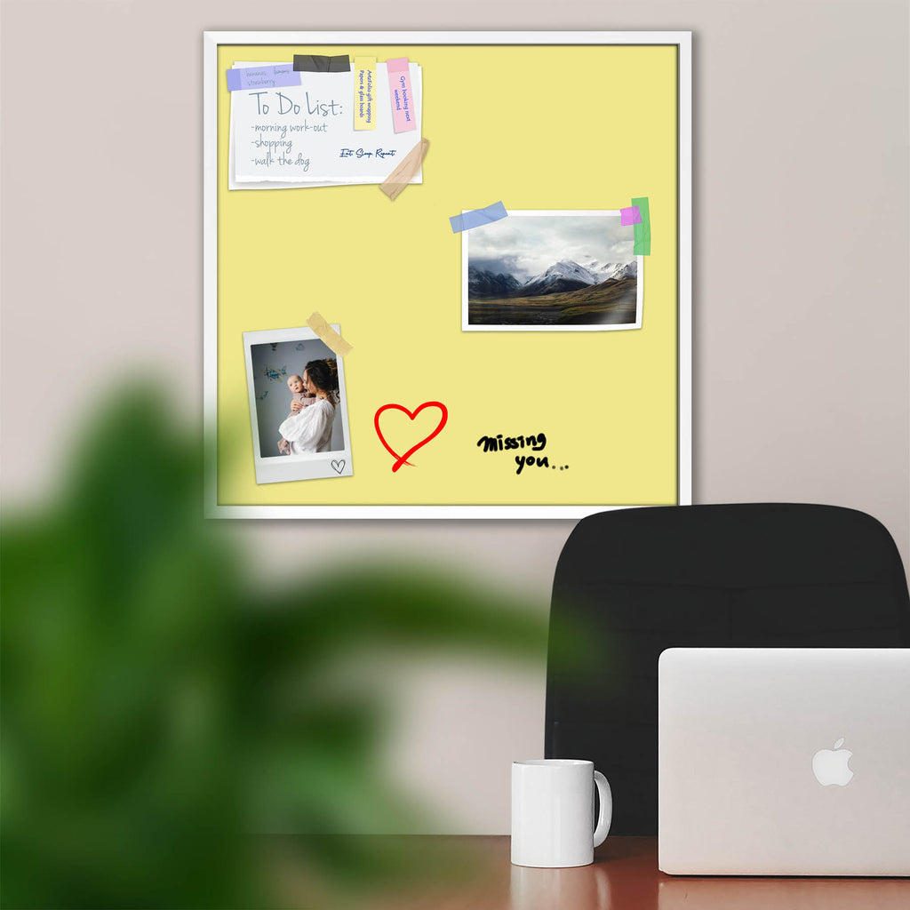 Yellows Family Khaki Colour Framed Magnetic Dry Erase Board | Combo with Magnet Buttons & Markers-Magnetic Boards Framed-MGB_FR-IC 5017430 IC 5017430, Family, Solid, yellows, khaki, colour, framed, magnetic, dry, erase, board, combo, with, magnet, buttons, markers, artzfolio, white board, whiteboard, dry erase board, magnetic board, magnetic whiteboard, small whiteboard, whiteboard for kids, whiteboard for teaching, white board 2x3, whiteboard with stand, large whiteboard, white board price, white board ama