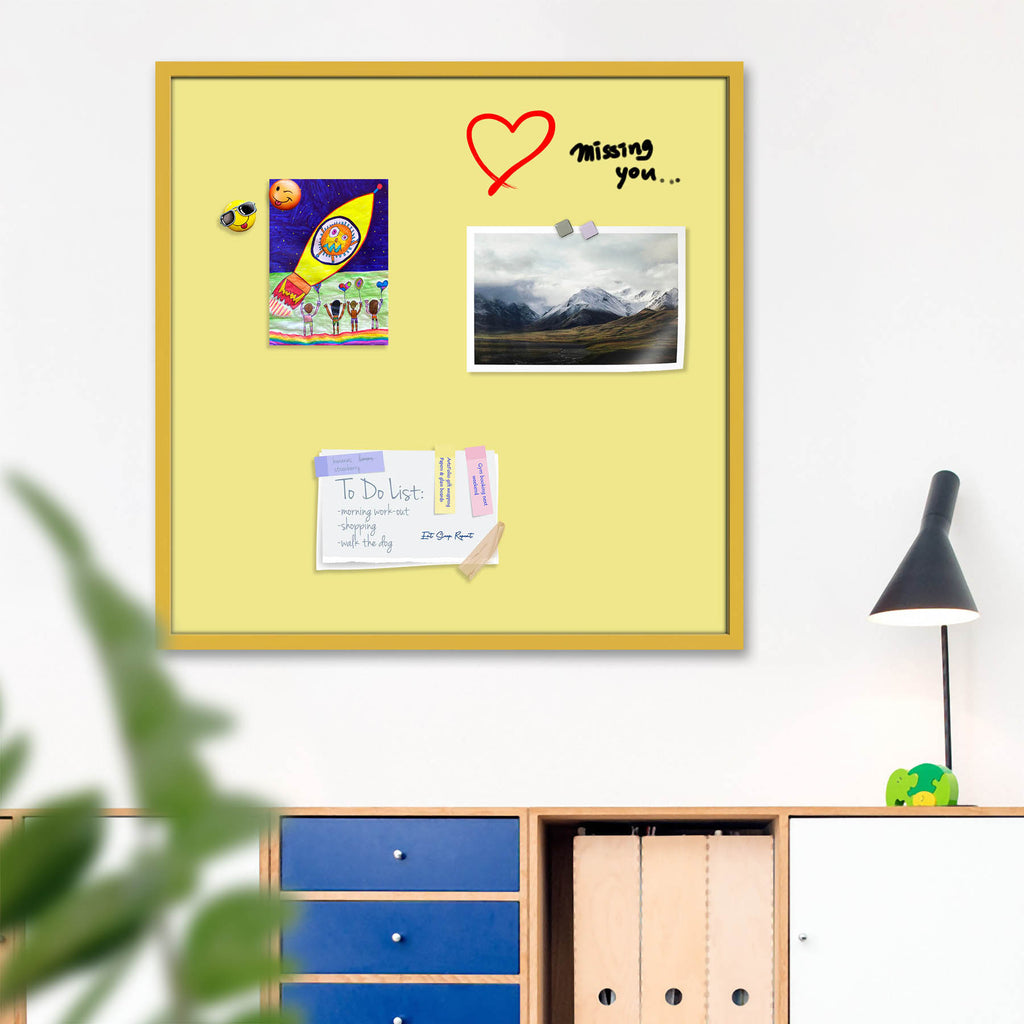 Yellows Family Khaki Colour Framed Magnetic Dry Erase Board | Combo with Magnet Buttons & Markers-Magnetic Boards Framed-MGB_FR-IC 5017430 IC 5017430, Family, Solid, yellows, khaki, colour, framed, magnetic, dry, erase, board, combo, with, magnet, buttons, markers, artzfolio, white board, whiteboard, dry erase board, magnetic board, magnetic whiteboard, small whiteboard, whiteboard for kids, whiteboard for teaching, white board 2x3, whiteboard with stand, large whiteboard, white board price, white board ama