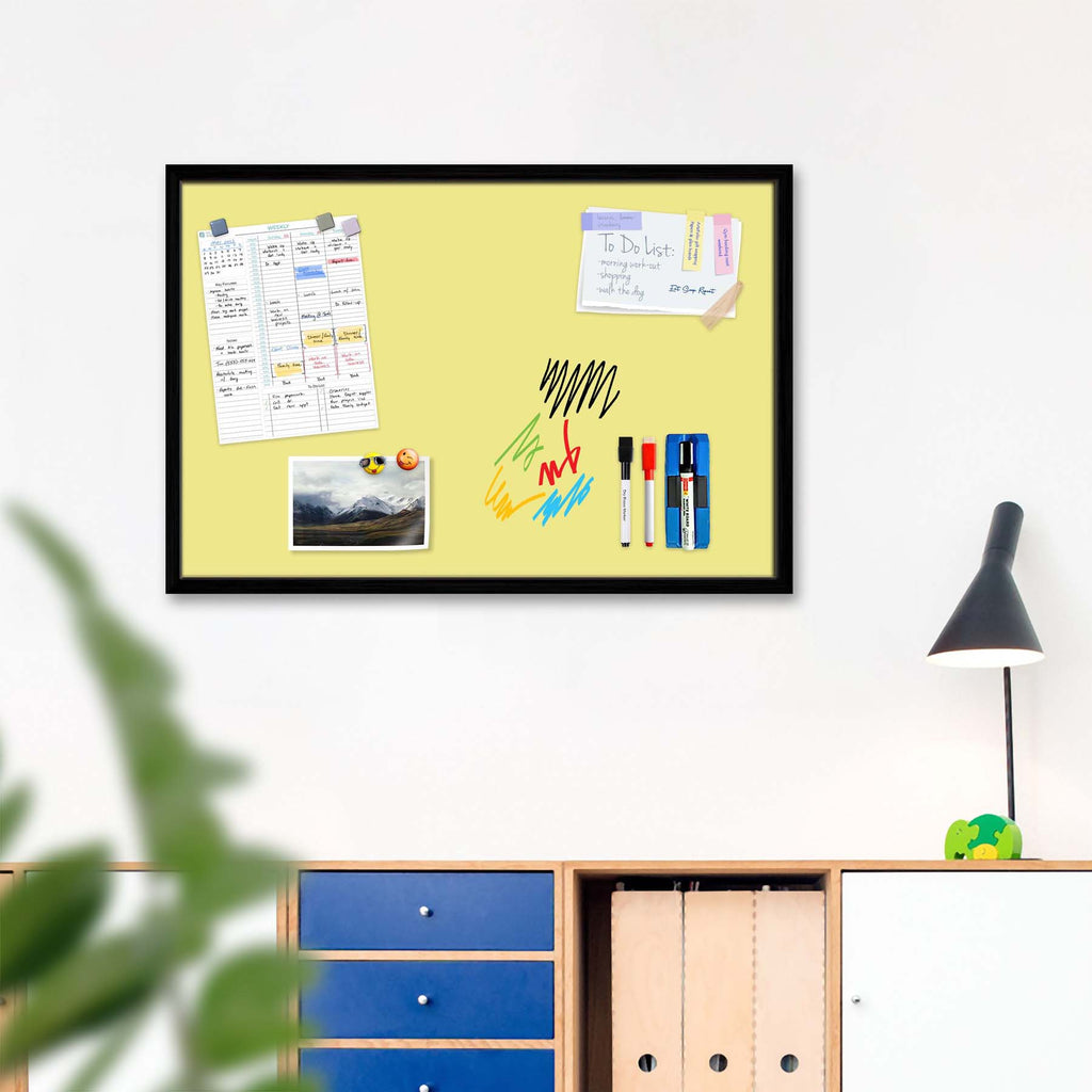 Yellows Family Khaki Colour Framed Magnetic Dry Erase Board | Combo with Magnet Buttons & Markers-Magnetic Boards Framed-MGB_FR-IC 5017430 IC 5017430, Family, Solid, yellows, khaki, colour, framed, magnetic, dry, erase, board, combo, with, magnet, buttons, markers, artzfolio, white board, whiteboard, dry erase board, magnetic board, magnetic whiteboard, small whiteboard, whiteboard for kids, whiteboard for teaching, white board 2x3, whiteboard with stand, large whiteboard, white board price, white board ama