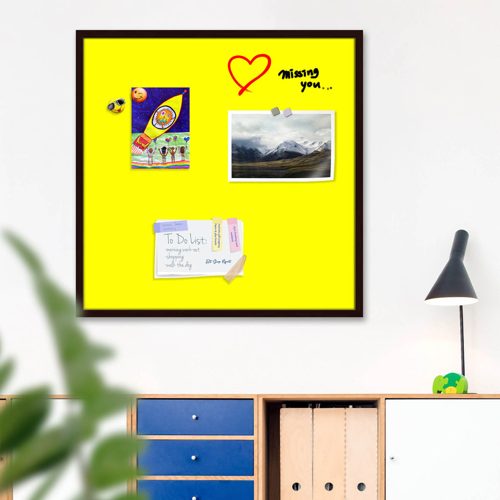 Yellows Family Yellow Colour Framed Magnetic Dry Erase Board | Combo with Magnet Buttons & Markers-Magnetic Boards Framed-MGB_FR-IC 5017438 IC 5017438, Family, Solid, yellows, yellow, colour, framed, magnetic, dry, erase, board, combo, with, magnet, buttons, markers, artzfolio, white board, whiteboard, dry erase board, magnetic board, magnetic whiteboard, small whiteboard, whiteboard for kids, whiteboard for teaching, white board 2x3, whiteboard with stand, large whiteboard, white board price, white board a