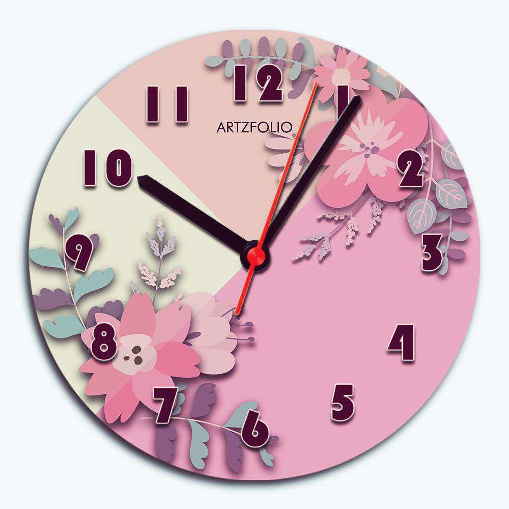 Floral D3 Quartz Wall Clock | Non-Ticking Silent Movement-Wall Clocks Round-CLK_RD-IC 5017467 IC 5017467, Botanical, Digital, Digital Art, Floral, Flowers, Graphic, Nature, d3, quartz, wall, clock, non-ticking, silent, movement, analog, analogue, bedroom, birthday, couple, customised, decoration, gift, home, kids, kitchen, living, number, photo, picture, print, room, size, square, watch, wedding, analog, analogue, bedroom, birthday, clock, couple, customised, decoration, digital, gift, home, kids, kitchen, 