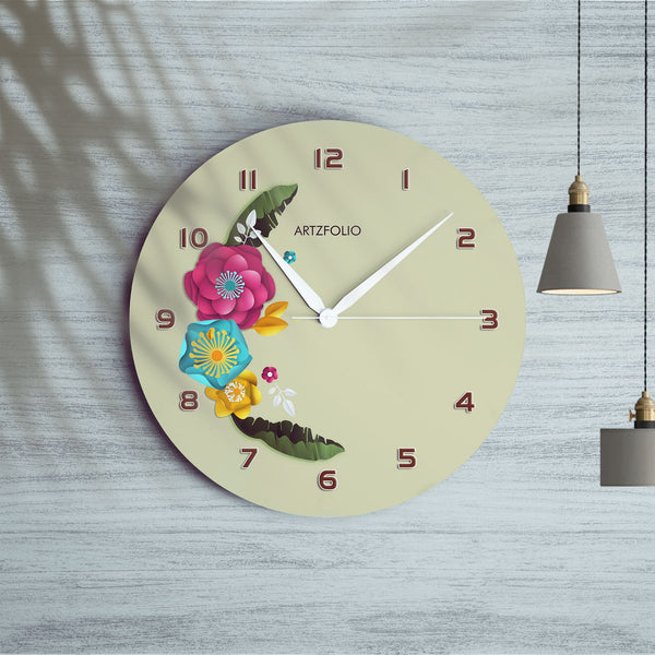 Floral D5 Quartz Wall Clock | Non-Ticking Silent Movement-Wall Clocks Round-CLK_RD-IC 5017482 IC 5017482, Botanical, Digital, Digital Art, Floral, Flowers, Graphic, Nature, d5, quartz, round, wall, clock, non-ticking, silent, movement, engineered, wood, for, home, office, bedroom, analog, analogue, birthday, couple, customised, decoration, gift, kids, kitchen, living, number, photo, picture, print, room, size, square, watch, wedding, analog, analogue, bedroom, birthday, clock, couple, customised, decoration