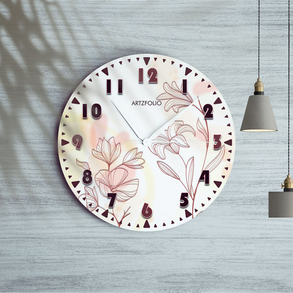 Floral D7 Quartz Wall Clock | Non-Ticking Silent Movement-Wall Clocks Round-CLK_RD-IC 5017484 IC 5017484, Botanical, Digital, Digital Art, Floral, Flowers, Graphic, Nature, d7, quartz, round, wall, clock, non-ticking, silent, movement, engineered, wood, for, home, office, bedroom, analog, analogue, birthday, couple, customised, decoration, gift, kids, kitchen, living, number, photo, picture, print, room, size, square, watch, wedding, analog, analogue, bedroom, birthday, clock, couple, customised, decoration