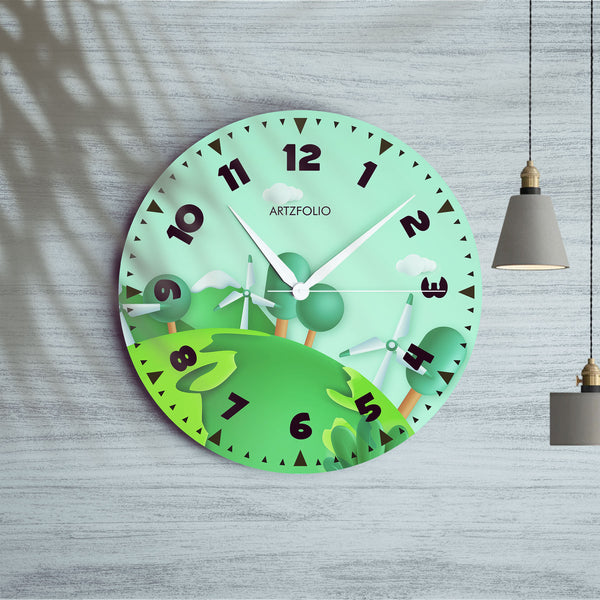 Landscape Windmills Quartz Wall Clock | Non-Ticking Silent Movement-Wall Clocks Round-CLK_RD-IC 5017523 IC 5017523, Digital, Digital Art, Graphic, Landscapes, Nature, Scenic, landscape, windmills, quartz, round, wall, clock, non-ticking, silent, movement, engineered, wood, for, home, office, bedroom, analog, analogue, birthday, couple, customised, decoration, gift, kids, kitchen, living, number, photo, picture, print, room, size, square, watch, wedding, analog, analogue, bedroom, birthday, clock, couple, cu