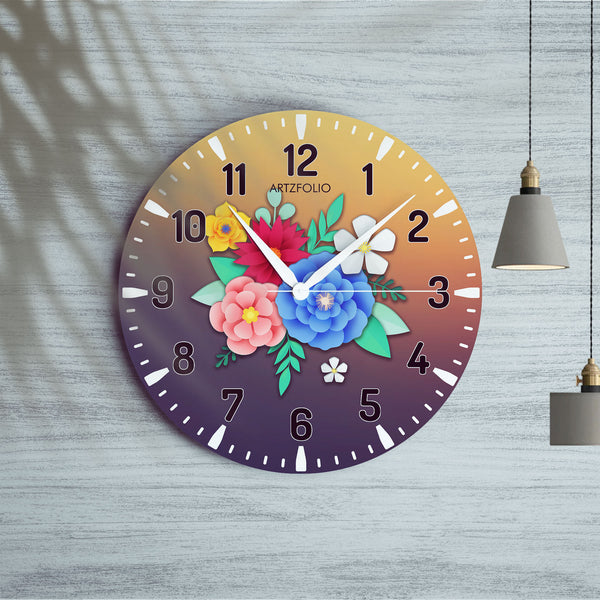 Floral D13 Quartz Wall Clock | Non-Ticking Silent Movement-Wall Clocks Round-CLK_RD-IC 5017532 IC 5017532, Botanical, Digital, Digital Art, Floral, Flowers, Graphic, Nature, d13, quartz, round, wall, clock, non-ticking, silent, movement, engineered, wood, for, home, office, bedroom, analog, analogue, birthday, couple, customised, decoration, gift, kids, kitchen, living, number, photo, picture, print, room, size, square, watch, wedding, analog, analogue, bedroom, birthday, clock, couple, customised, decorati