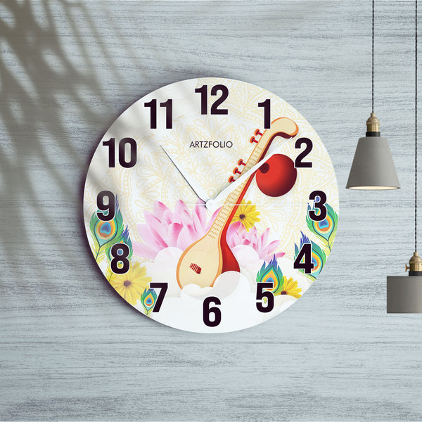 Music D2 Quartz Wall Clock | Non-Ticking Silent Movement-Wall Clocks Round-CLK_RD-IC 5017545 IC 5017545, Digital, Digital Art, Graphic, Music, Music and Dance, Music and Musical Instruments, d2, quartz, round, wall, clock, non-ticking, silent, movement, engineered, wood, for, home, office, bedroom, analog, analogue, birthday, couple, customised, decoration, gift, kids, kitchen, living, number, photo, picture, print, room, size, square, watch, wedding, analog, analogue, bedroom, birthday, clock, couple, cust