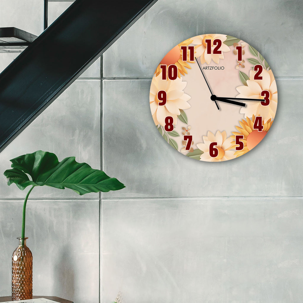 Floral Leaves D2 Quartz Wall Clock | Non-Ticking Silent Movement-Wall Clocks Round-CLK_RD-IC 5017555 IC 5017555, Botanical, Digital, Digital Art, Floral, Flowers, Graphic, Nature, leaves, d2, quartz, wall, clock, non-ticking, silent, movement, analog, analogue, bedroom, birthday, couple, customised, decoration, gift, home, kids, kitchen, living, number, photo, picture, print, room, size, square, watch, wedding, analog, analogue, bedroom, birthday, clock, couple, customised, decoration, digital, gift, home, 