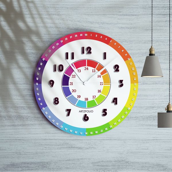 24 Hours Learning Time D3 Quartz Wall Clock | Non-Ticking Silent Movement-Wall Clocks Round-CLK_RD-IC 5017559 IC 5017559, Digital, Digital Art, Graphic, 24, hours, learning, time, d3, quartz, round, wall, clock, non-ticking, silent, movement, engineered, wood, for, home, office, bedroom, analog, analogue, birthday, couple, customised, decoration, gift, kids, kitchen, living, number, photo, picture, print, room, size, square, watch, wedding, analog, analogue, bedroom, birthday, clock, couple, customised, dec