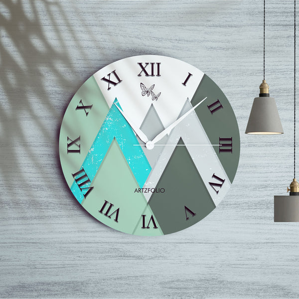 Geometric Hills D2 Quartz Wall Clock | Non-Ticking Silent Movement-Wall Clocks Round-CLK_RD-IC 5017561 IC 5017561, Digital, Digital Art, Geometric, Geometric Abstraction, Graphic, Mountains, hills, d2, quartz, round, wall, clock, non-ticking, silent, movement, engineered, wood, for, home, office, bedroom, analog, analogue, birthday, couple, customised, decoration, gift, kids, kitchen, living, number, photo, picture, print, room, size, square, watch, wedding, analog, analogue, bedroom, birthday, clock, coupl